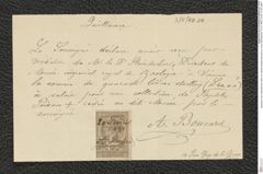 Nachlass Franz Steindachner, Brief von Gabriel Adolphe Boucard an Franz Steindachner (13.07.1880), Inv.Nr. 47.08, Seite 1